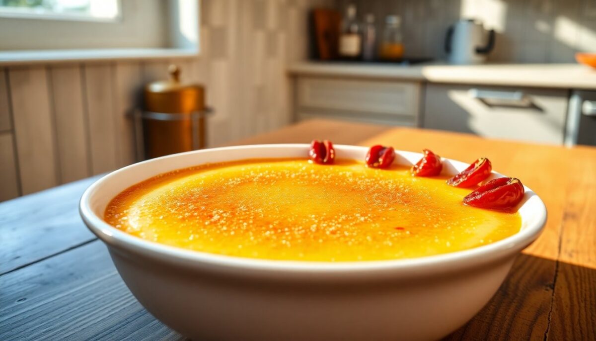 Crème brûlée di peperoni: la ricetta innovativa dello chef Antonello Sardi