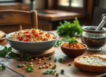 Dieta mediterranea pratica: schema settimanale con porzioni e alternative vegetariane