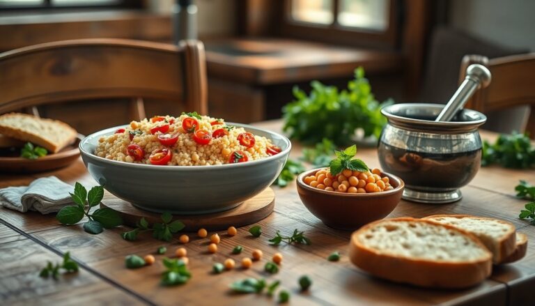 Dieta mediterranea pratica: schema settimanale con porzioni e alternative vegetariane