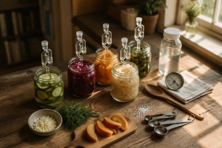 Fermentazioni in casa: attrezzatura, sicurezza e tre ricette base