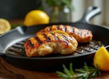 Pollo alla griglia tenero in 25 minuti con marinata al limone e Dijon