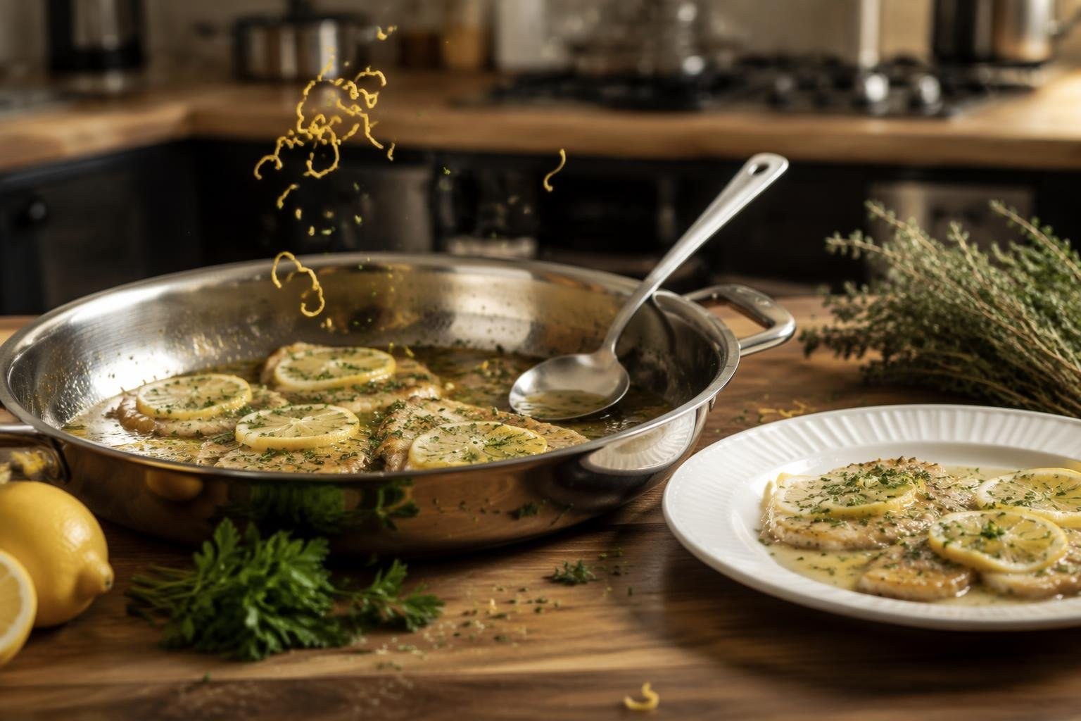Scaloppine al limone: guida definitiva con tempi e mantecatura