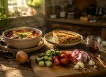 Secondi con uova in 15 minuti: frittate farcite e shakshuka
