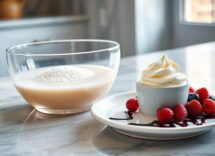 Tecniche per dolci senza forno: gelatina, amidi e montate