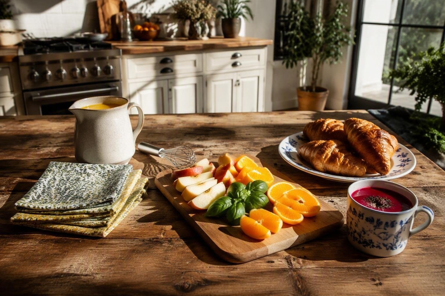 Brunch fatto in casa: menu stagionali modulari e prep