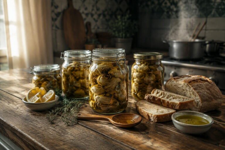 Carciofini sott'olio sicuri: ricetta precisa con pH e vasetti sterilizzati