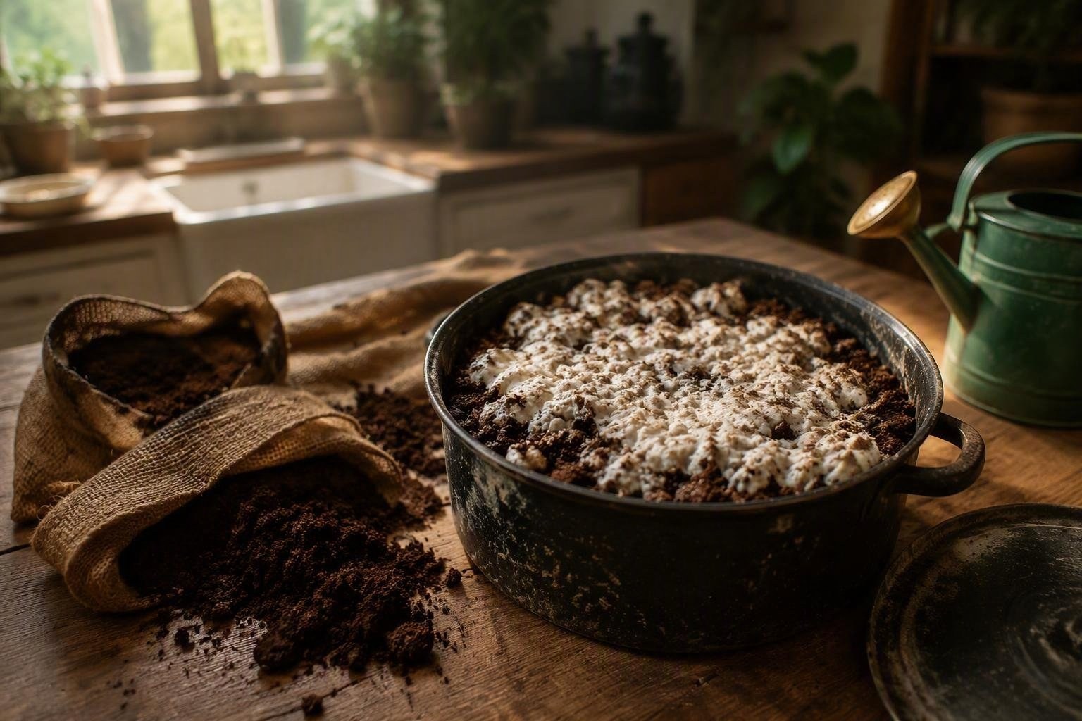 Coltivare funghi con fondi di caffè: metodo semplice e pulito