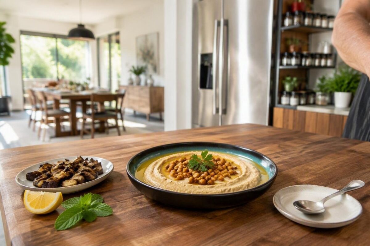Idee culinarie per il week-end: hummus, curry di melanzane e torta al limone