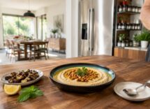 Idee culinarie per il week-end: hummus, curry di melanzane e torta al limone