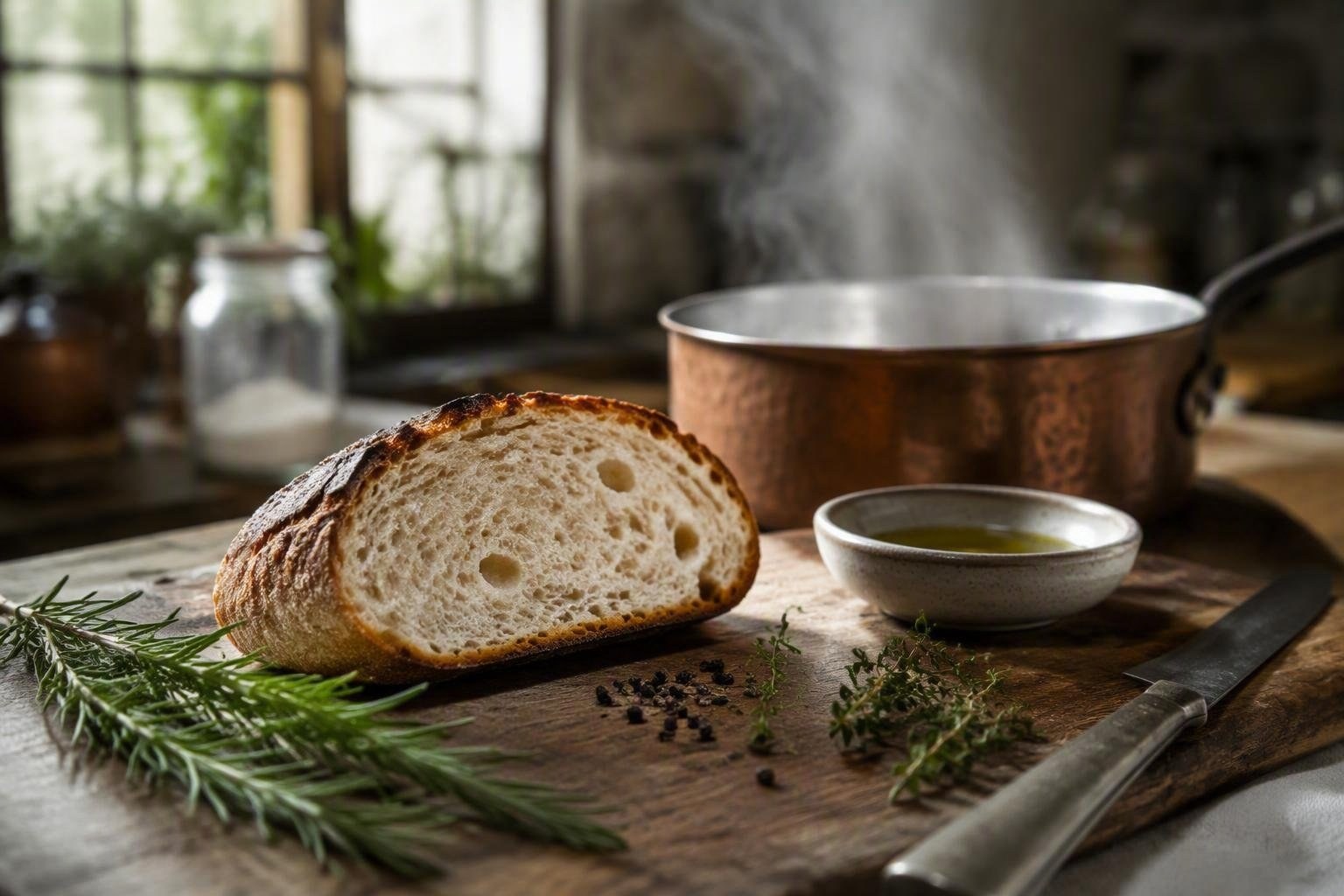 Microclima in forno: vapori alle erbe per pane profumato