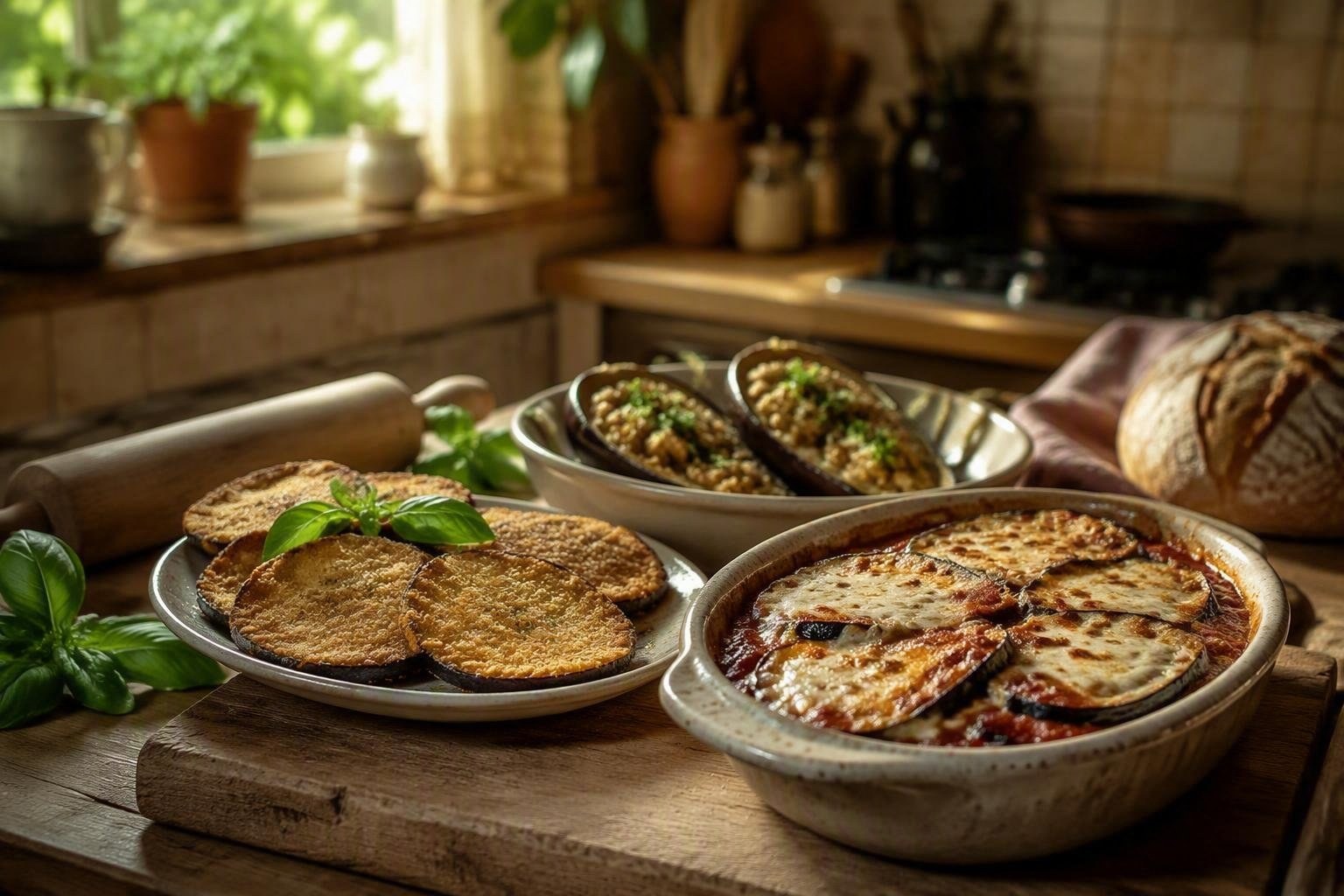 Ricette vegetariane con melanzane: tre idee per un secondo piatto sfizioso