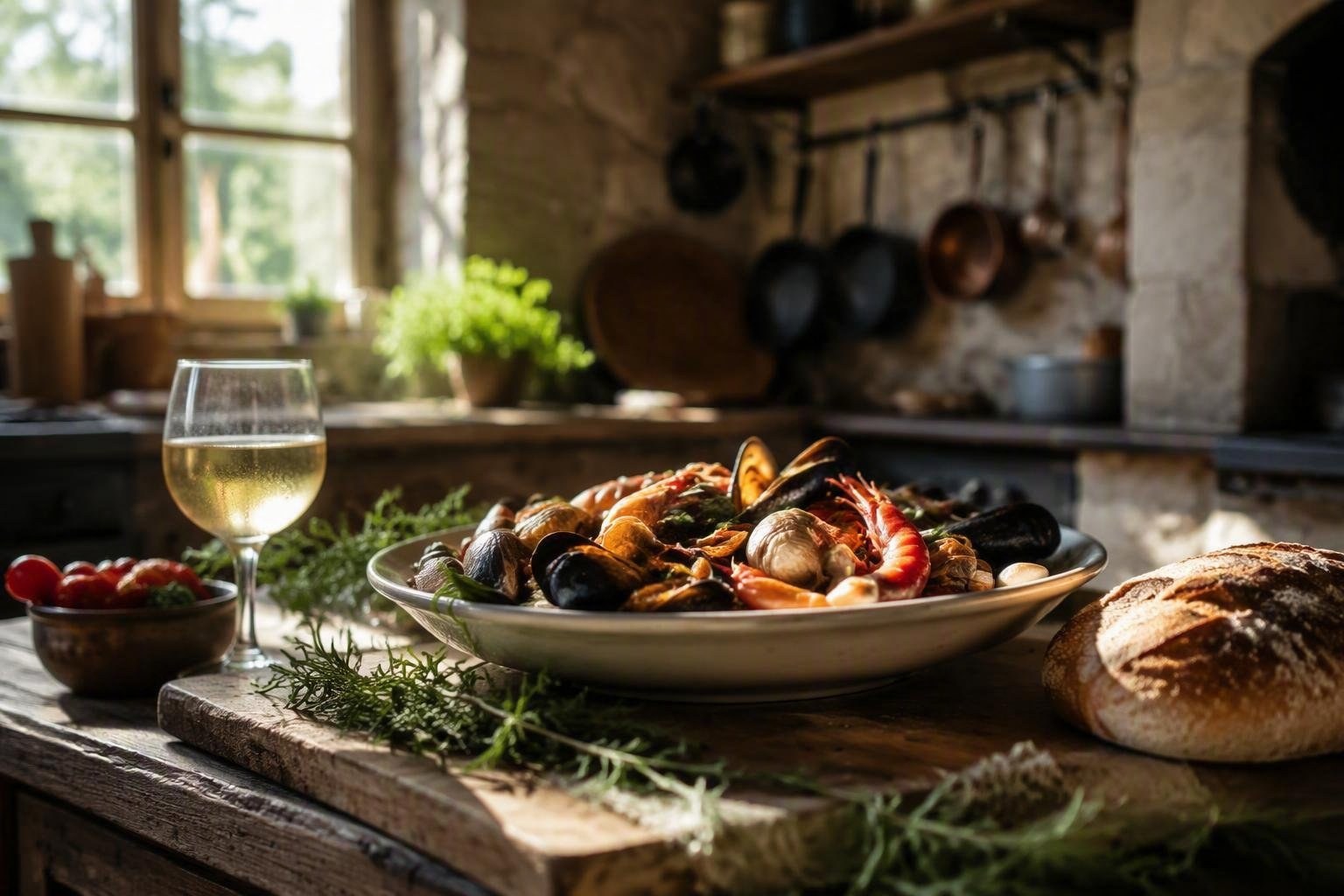 Scopri le ricette tradizionali di Chef Zio Pietro per antipasti e piatti di mare