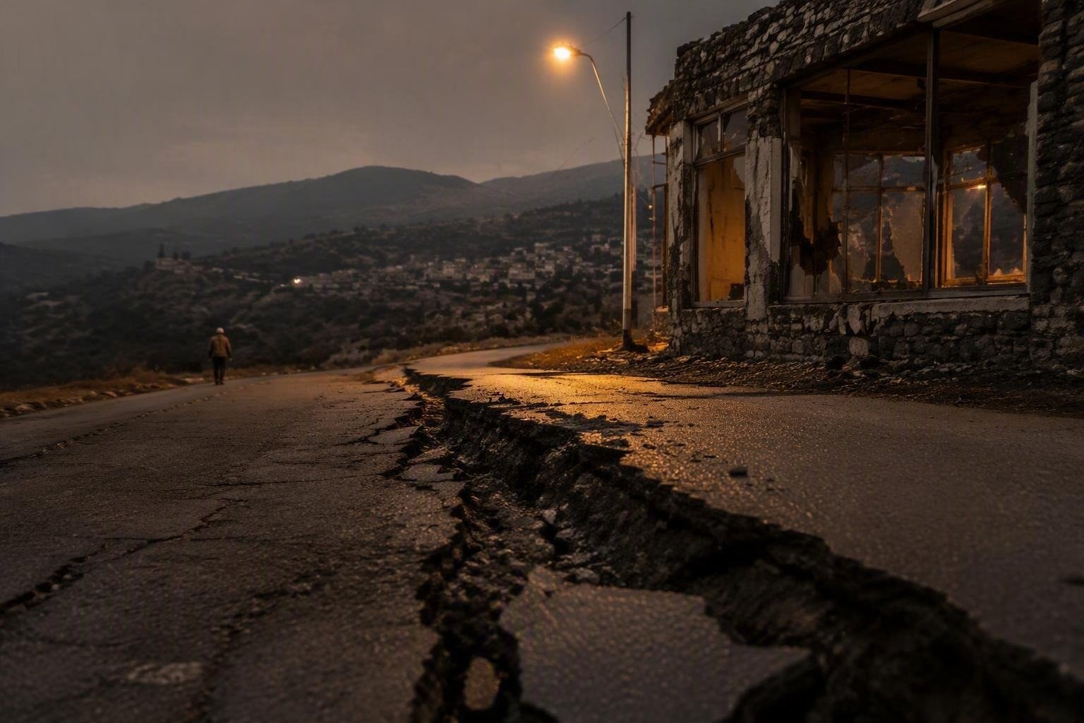 Terremoto in Sicilia: scossa di magnitudo 3.9 colpisce Linguaglossa, danni alla strada