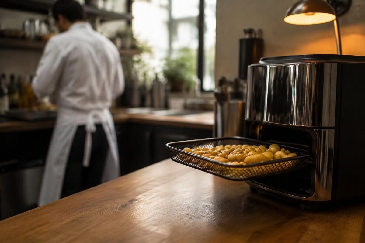 Come preparare gnocchi vegani fritti all'aria in 20 minuti