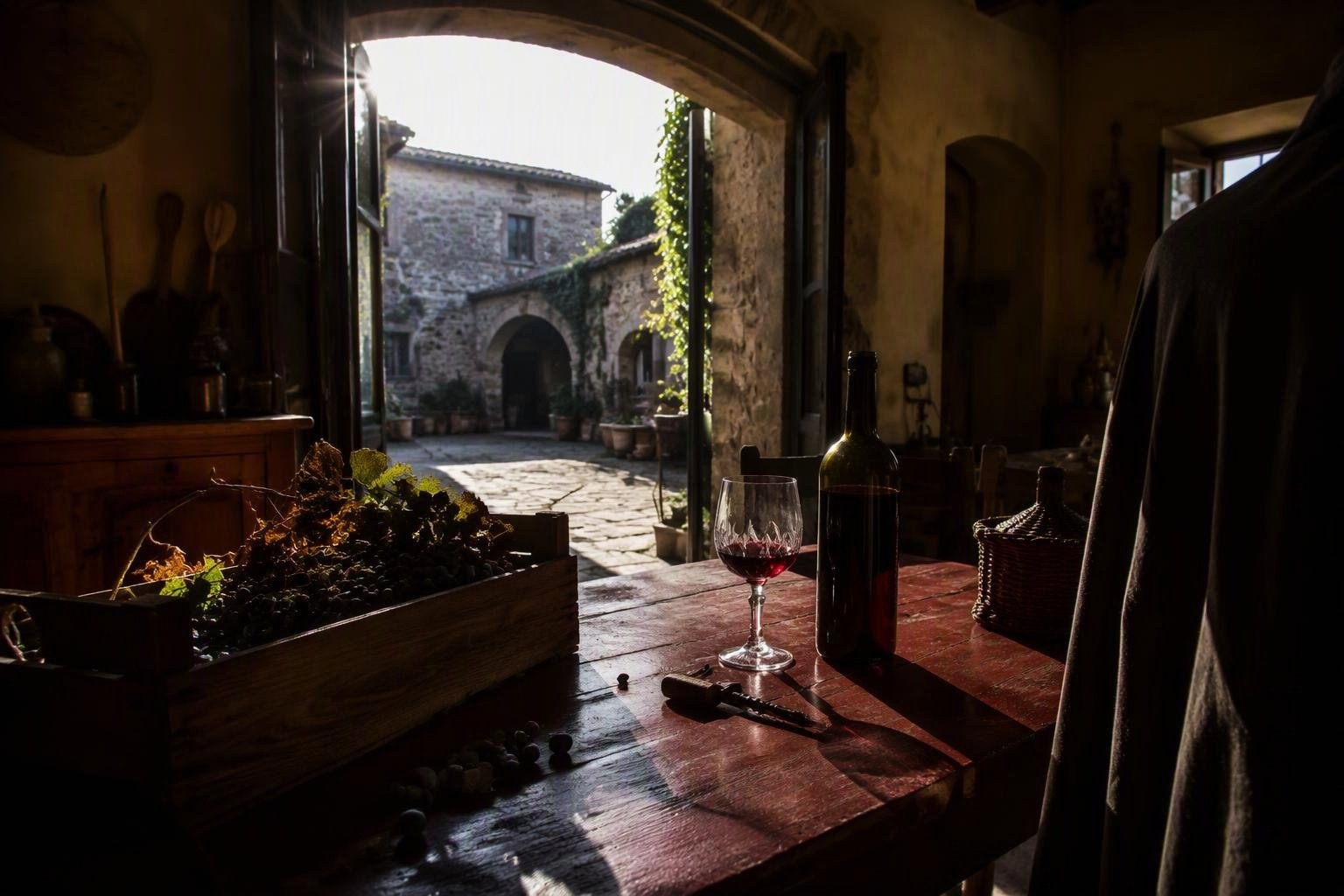 Miles episodio 6, Chianti Classico, Chambertin e turismo post alcolico