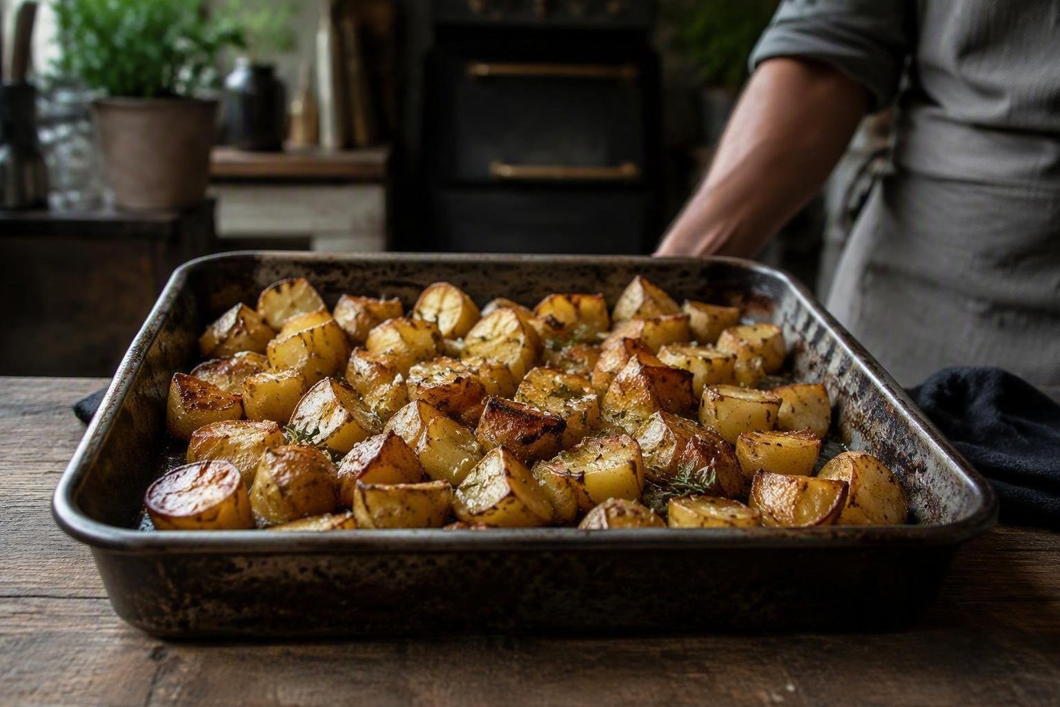 Patate al forno: quanti gradi e come ottenere croccantezza