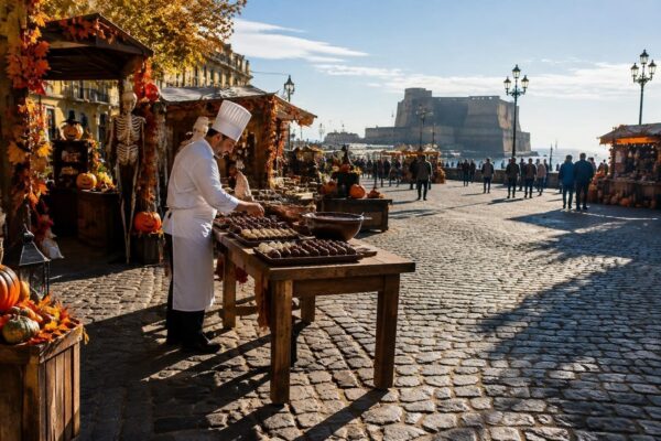 5ª edizione di Chocoland a Piazza Municipio, dolci e spettacoli autunnali