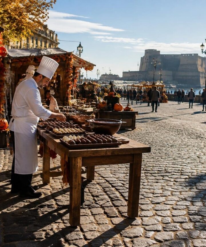 5ª edizione di Chocoland a Piazza Municipio, dolci e spettacoli autunnali