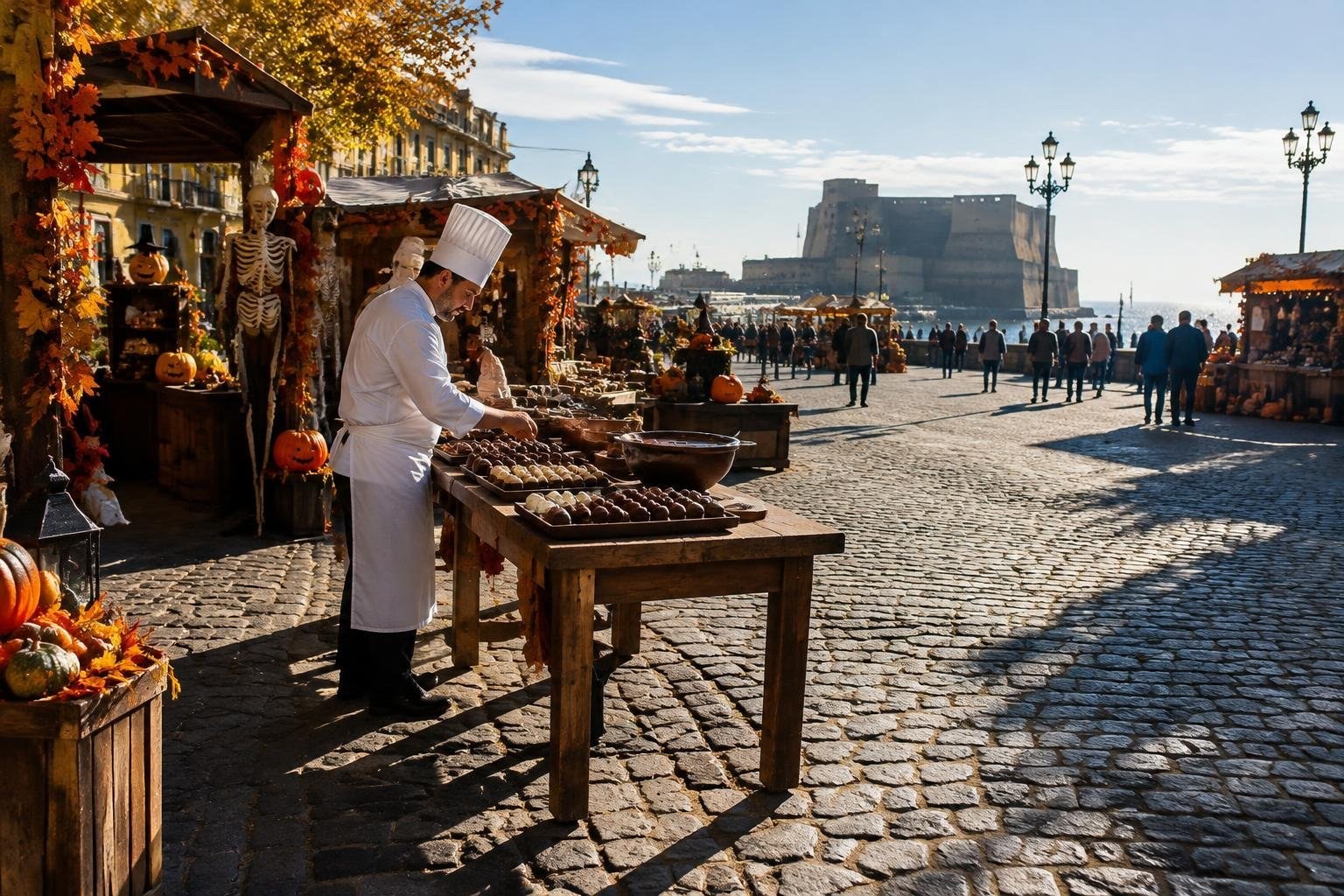 5ª edizione di Chocoland a Piazza Municipio, dolci e spettacoli autunnali