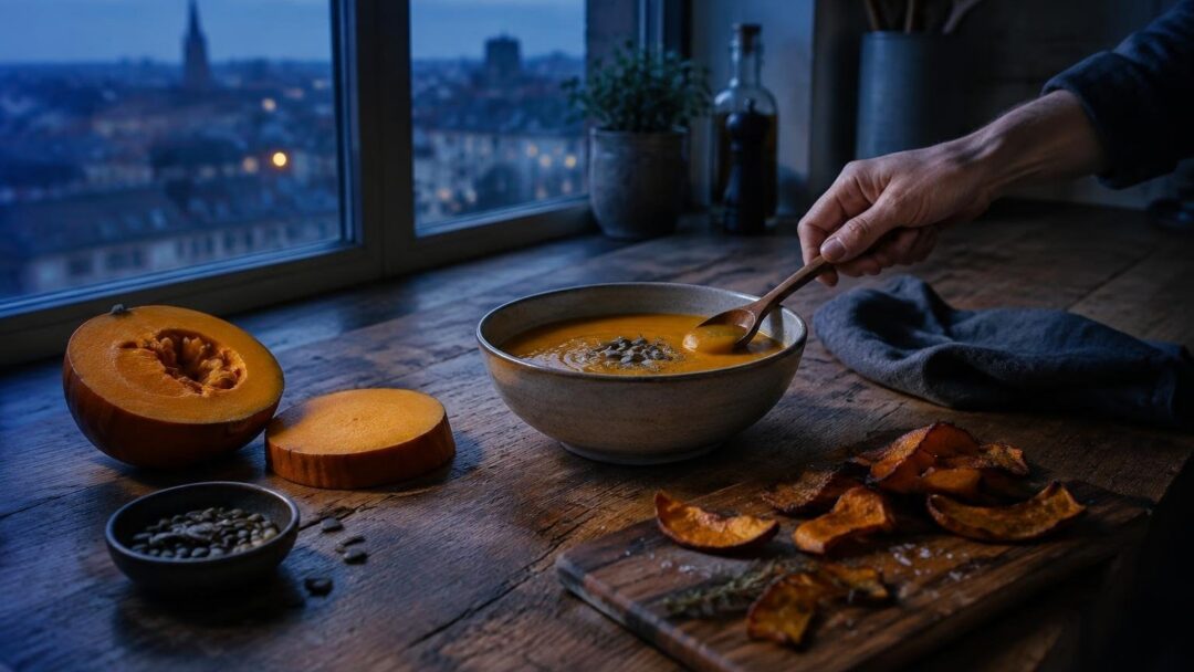 Antipasti di zucca: tartine, creme, chips e bocconcini