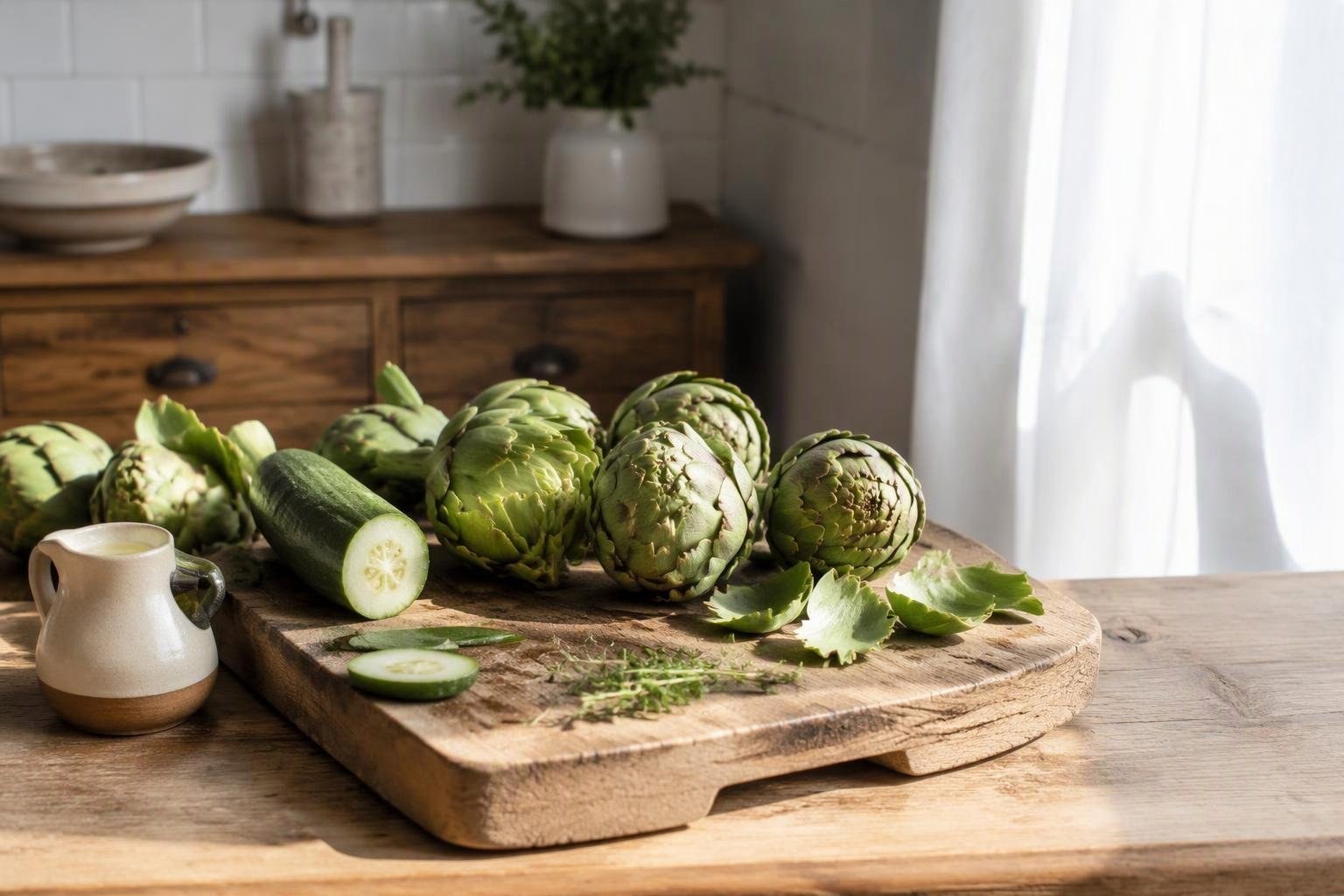 Carciofini piccoli: pulizia, precottura e sott’olio