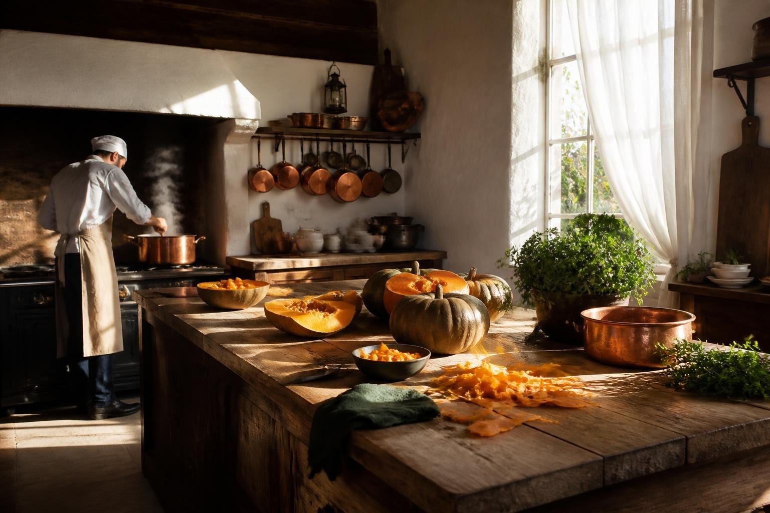 Come preparare una crema di zucca vegana in 40 minuti