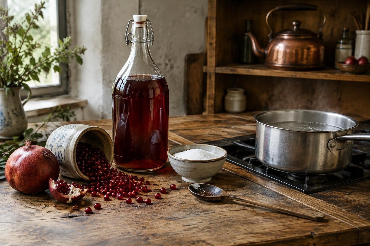 Liquore al melograno: come farlo in casa passo passo