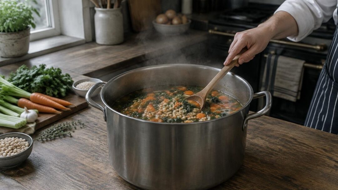 Piatto unico liquido per zuppe e minestroni equilibrati