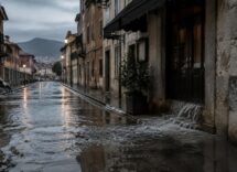 Pioggia record a Avenza: 130 mm in un’ora e strade inondate
