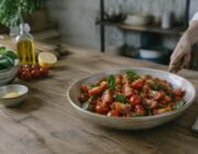 Pomodori marinati: la ricetta veloce con basilico e limone