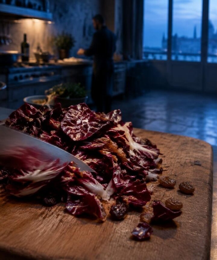 Radicchio in saor, il classico contorno veneziano dal sapore unico