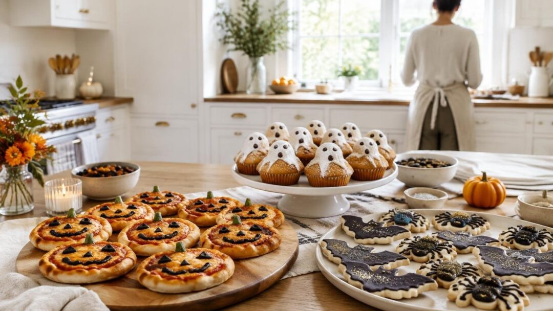 Ricette fright di Halloween: pizzette, muffin e biscotti per feste
