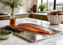 Rivolta dei grandi chef contro il salmone da allevamento in mare
