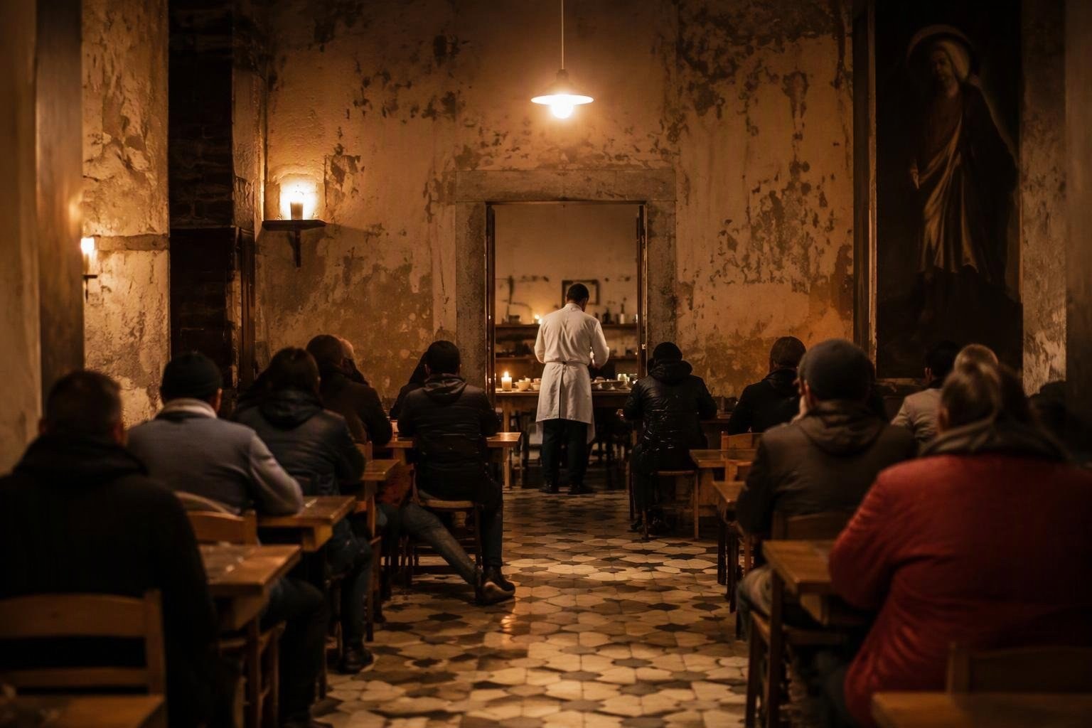 San Francesco: il pranzo solidale con Battisti, Bertolino e Franz