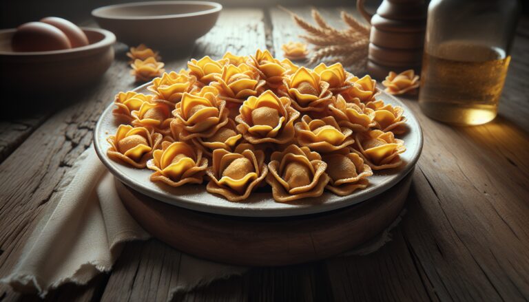 Tortelli di Carnevale freschi e ben conservati