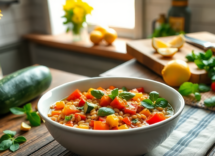 scopri come preparare la minestra estiva di orzo e verdure fresche 1751185223