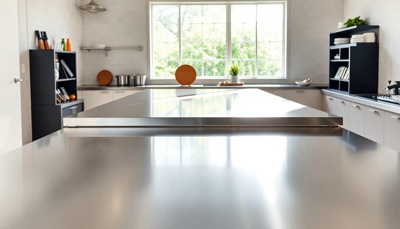 tavoli in acciaio inox eleganza e funzionalita per ogni spazio 1751244031