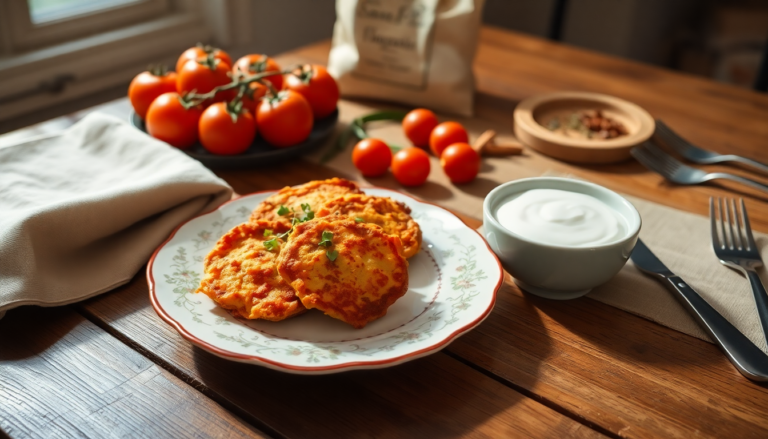 scopri la ricetta delle frittelle di pomodori san marzano con salsa di yogurt 1751369008