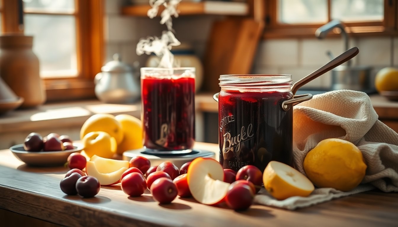 Come preparare la marmellata di ciliegie senza zucchero e addensarla
