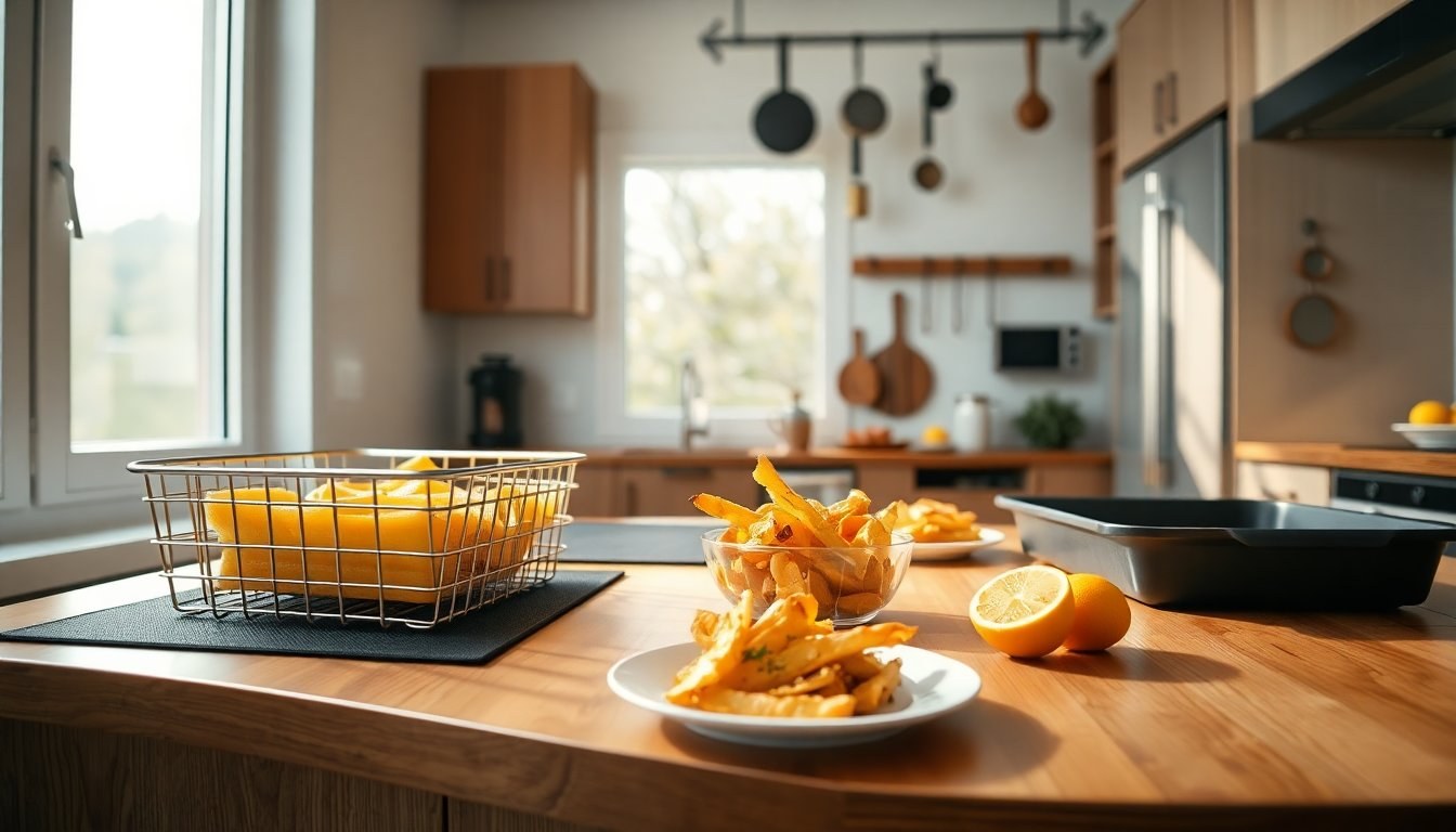 Accessori per friggitrice ad aria: cestelli, griglie, tappetini e stampi con 3 ricette test