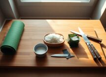 Accessori per sushi: makisu, hangiri e coltelli spiegati