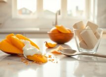 Barrette gelato yogurt e mango: ricetta facile e veloce per un dessert rinfrescante