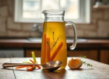Brodo vegetale puro e gustoso: guida passo passo