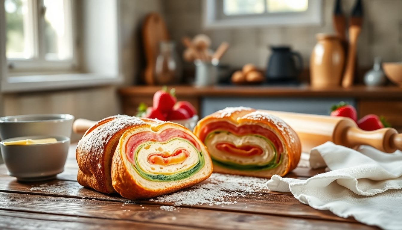 Ricetta brioche arcobaleno: come preparare dolci colorati e deliziosi