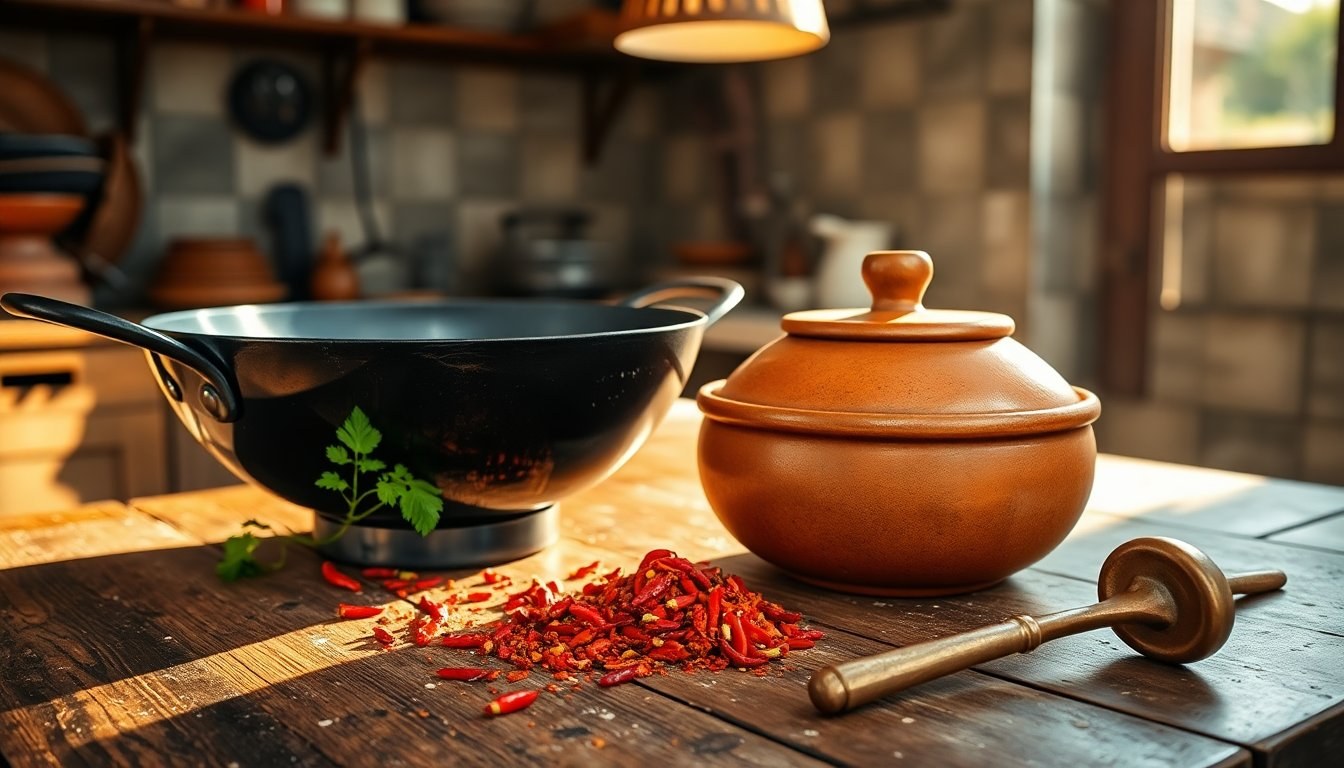 Wok e tandoor domestico: guida a materiali, forme e seasoning