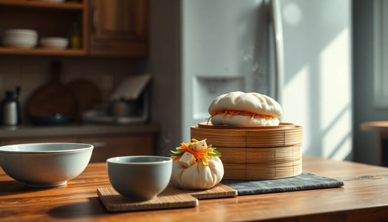 Bao al vapore fatti in casa con lievitazione controllata: impasto, cottura e farciture classiche e vegetariane