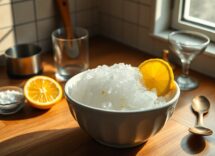 Granita al limone senza gelatiera: il metodo infallibile