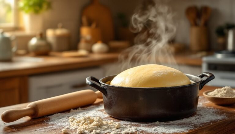 Pane fatto in casa in pentola: impasto diretto passo passo