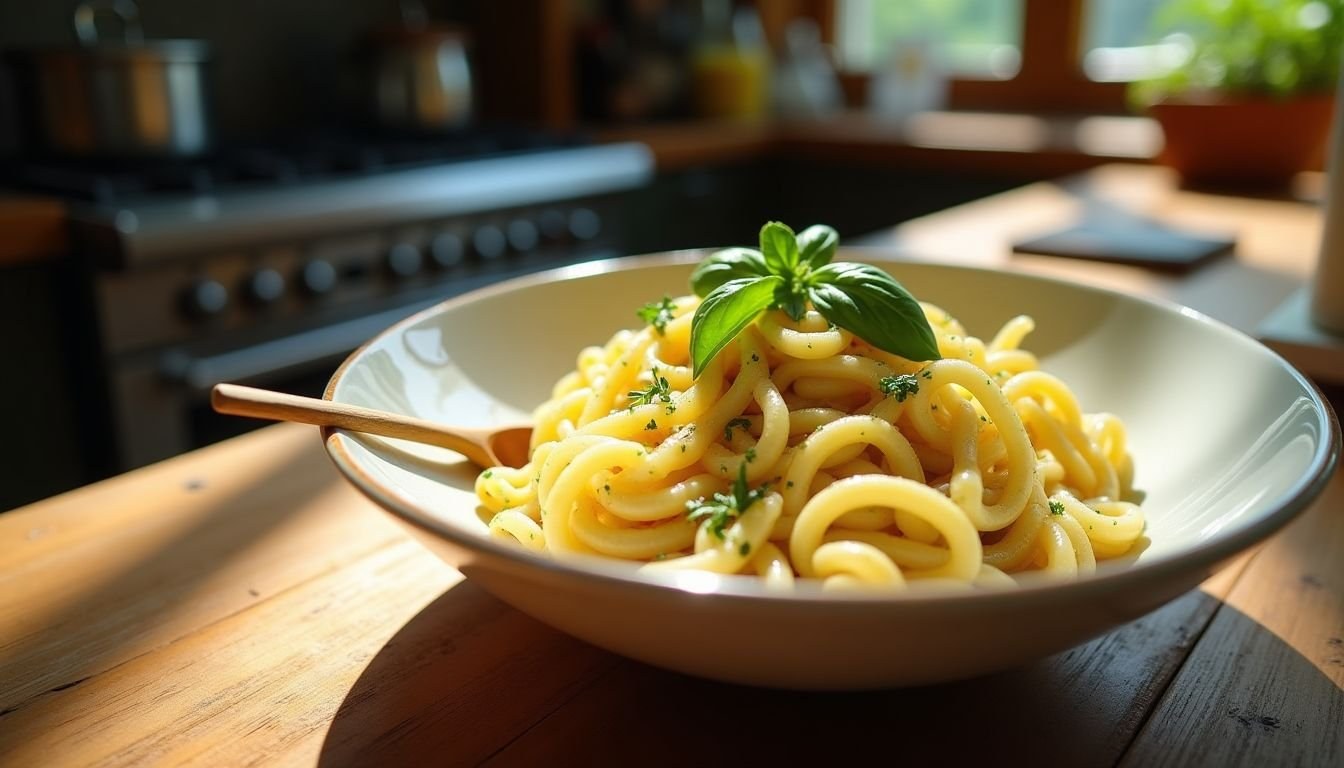 Risoni stracchino limone e basilico: ricetta facile e veloce