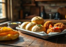 Street food a casa: arepas, bao e falafel con cotture leggere
